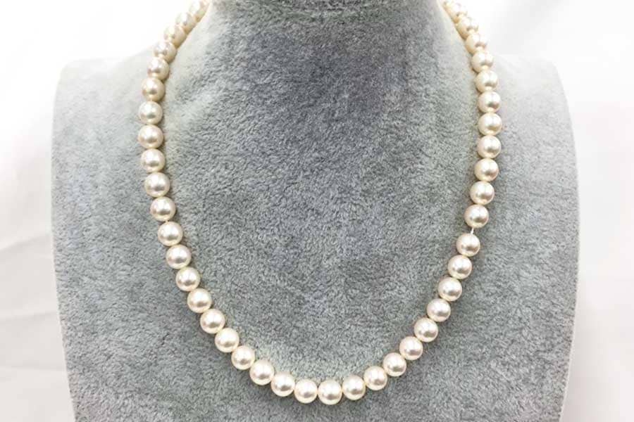 タサキ　アコヤ　パール7.5㎜ネックレスS刻印